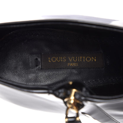 Louis Vuitton Patent Oh Really Ankle Boots 36 Black 11 of 12