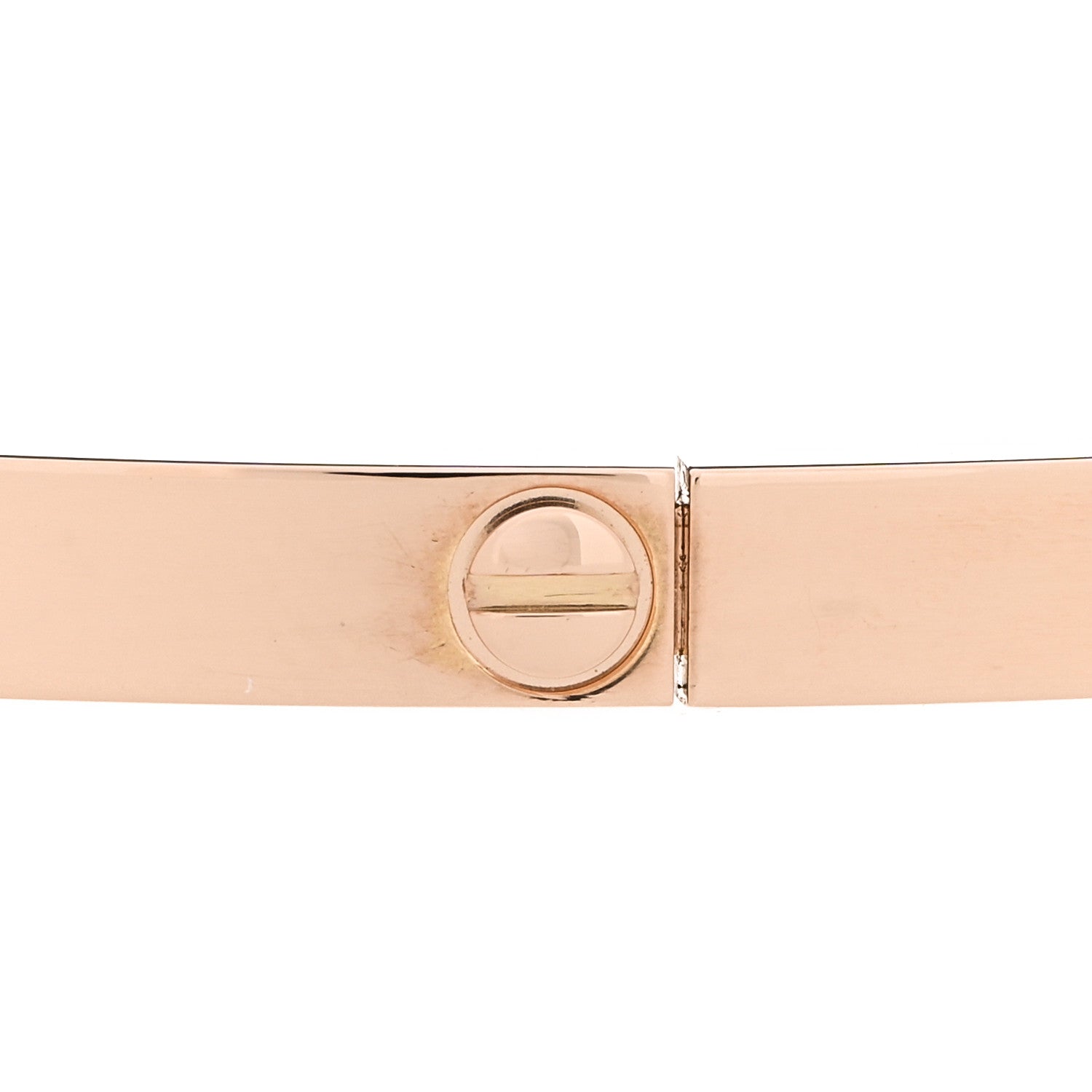 Cartier 18K Pink Gold Small LOVE Bracelet 19 4 of 8