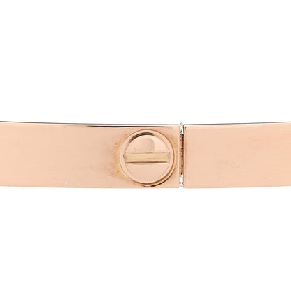 Cartier 18K Pink Gold Small LOVE Bracelet 19 4 of 8