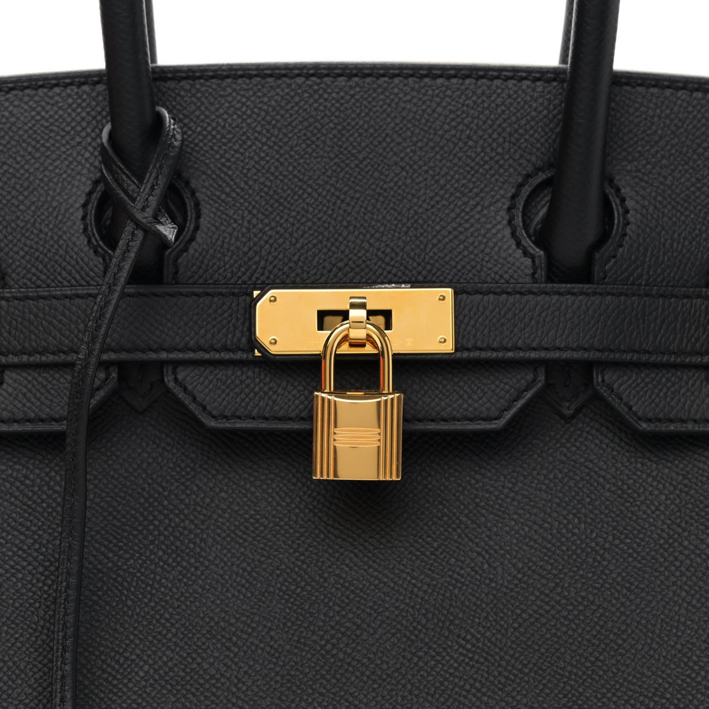 Epsom Birkin 30 Black