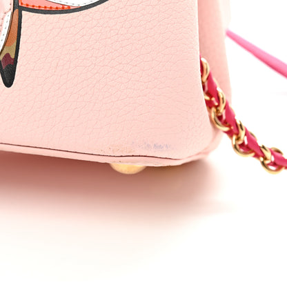 Louis Vuitton LV X TM Taurillon Superflat Panda Capucines BB Opal Pink 11 of 12