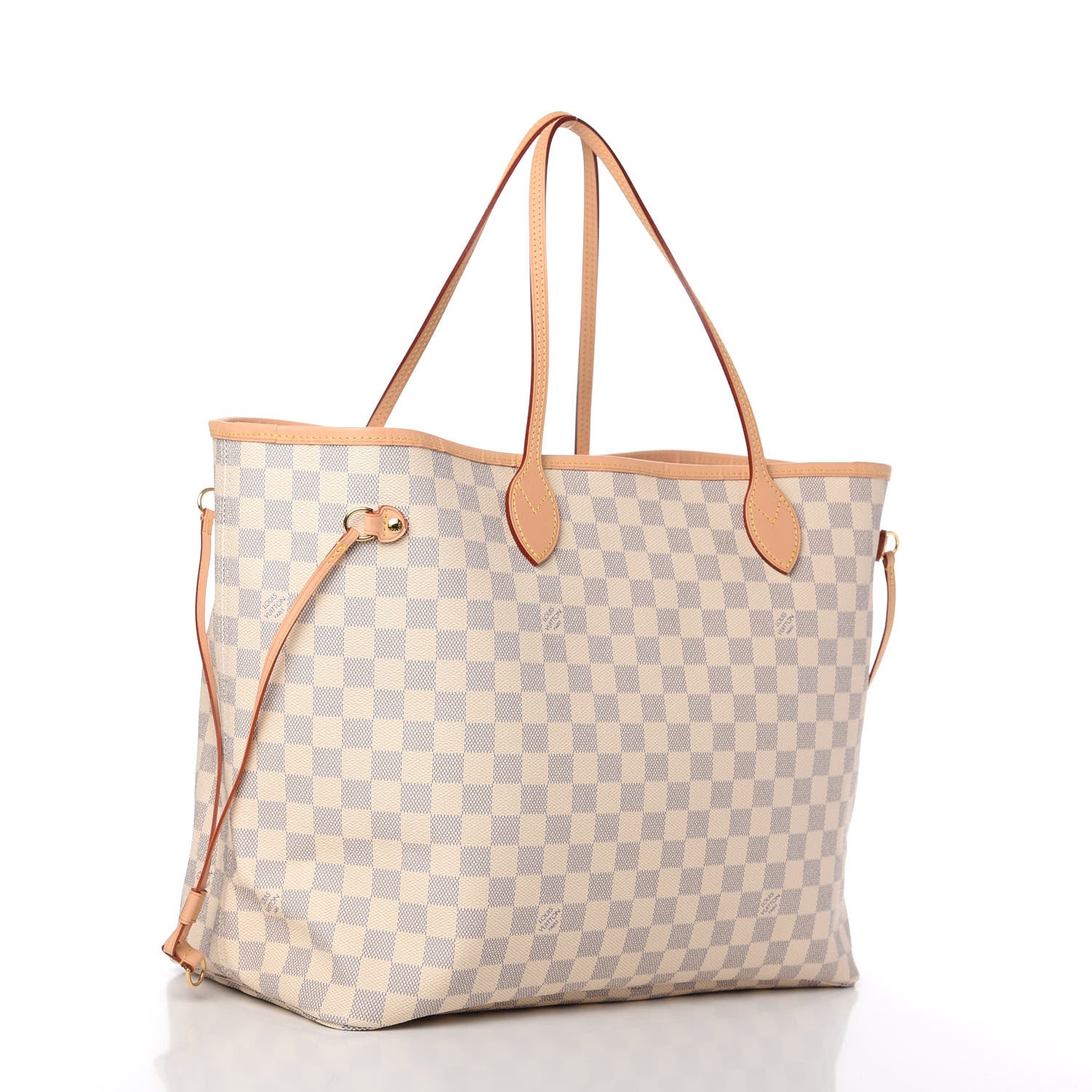 Louis Vuitton Damier Azur Neo Neverfull GM Rose Ballerine 3 of 10