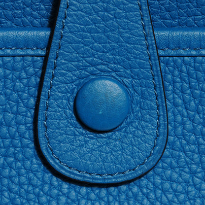 Hermes Taurillon Clemence Evelyne III GM Bleu Izmir 5 of 16
