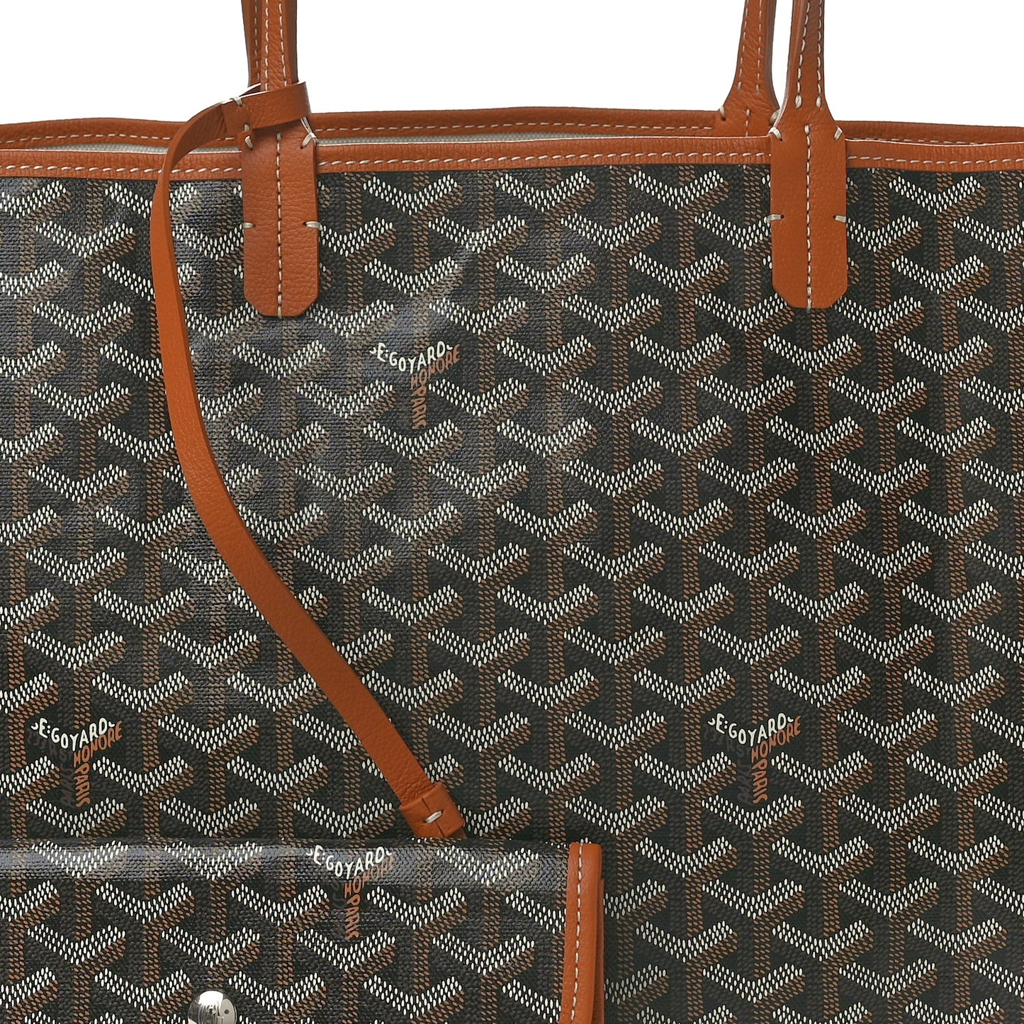 Goyardine Saint Louis PM Black Gold