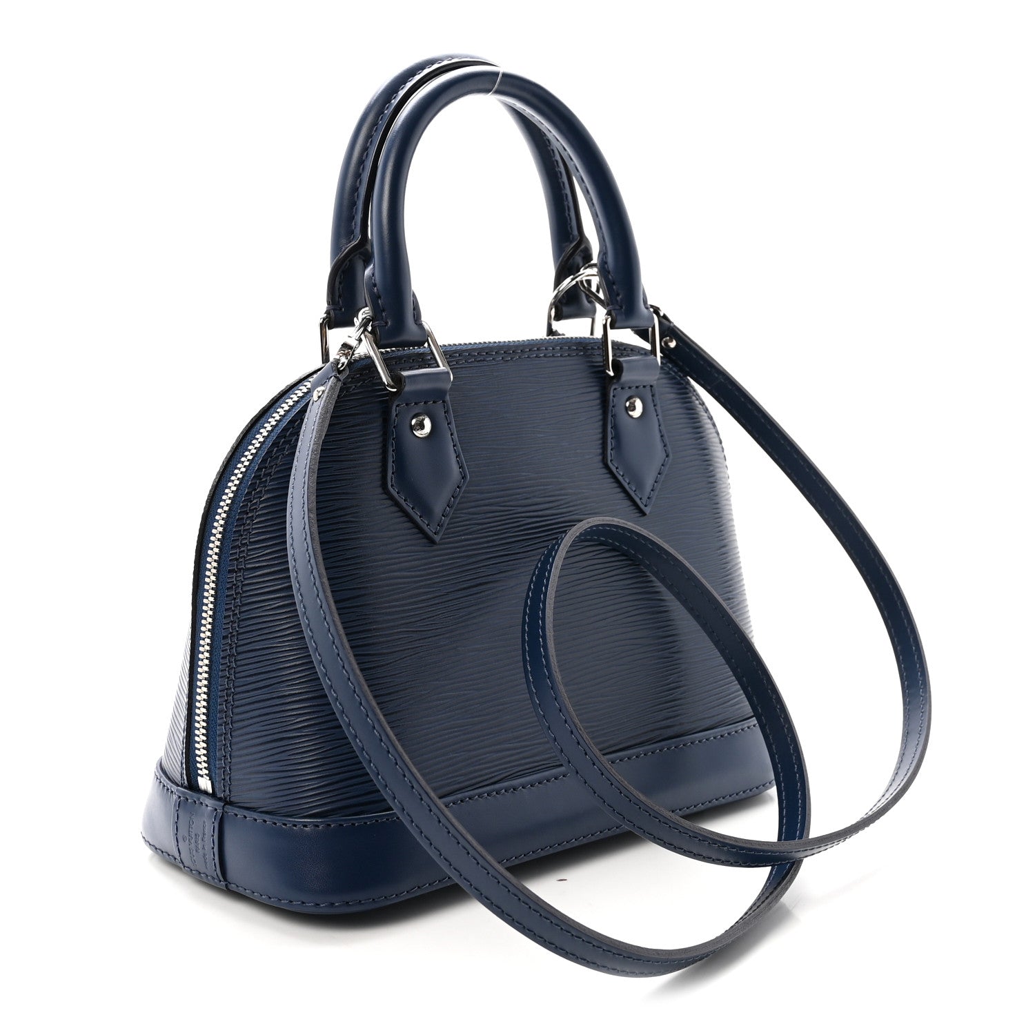 Louis Vuitton Epi Alma BB Indigo 3 of 10