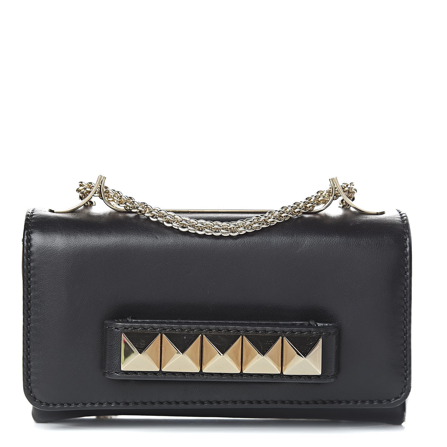 Valentino Garavani Nappa Mini Va Va Voom Shoulder Bag Black 1 of 10