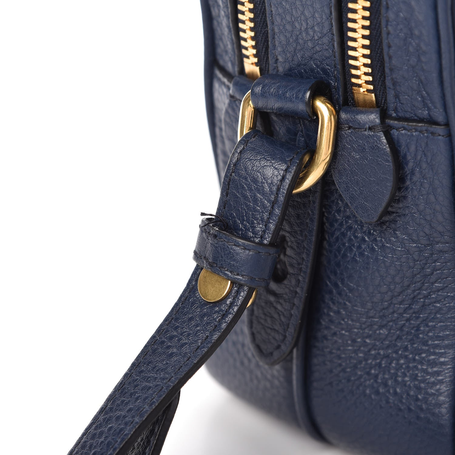 Prada Vitello Phenix Camera Bag Baltico 12 of 12