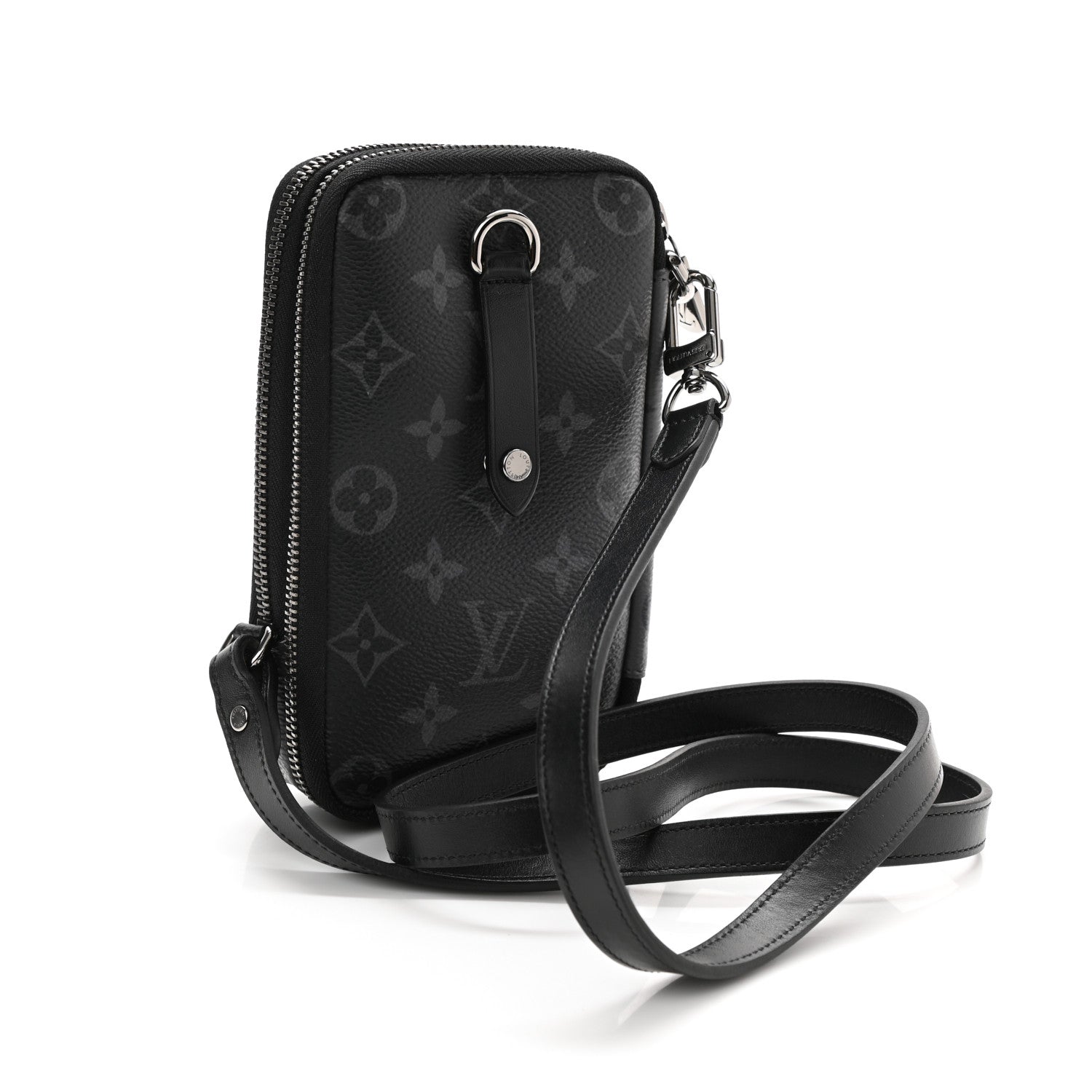 Louis Vuitton Monogram Eclipse Reverse Double Phone Pouch 3 of 8