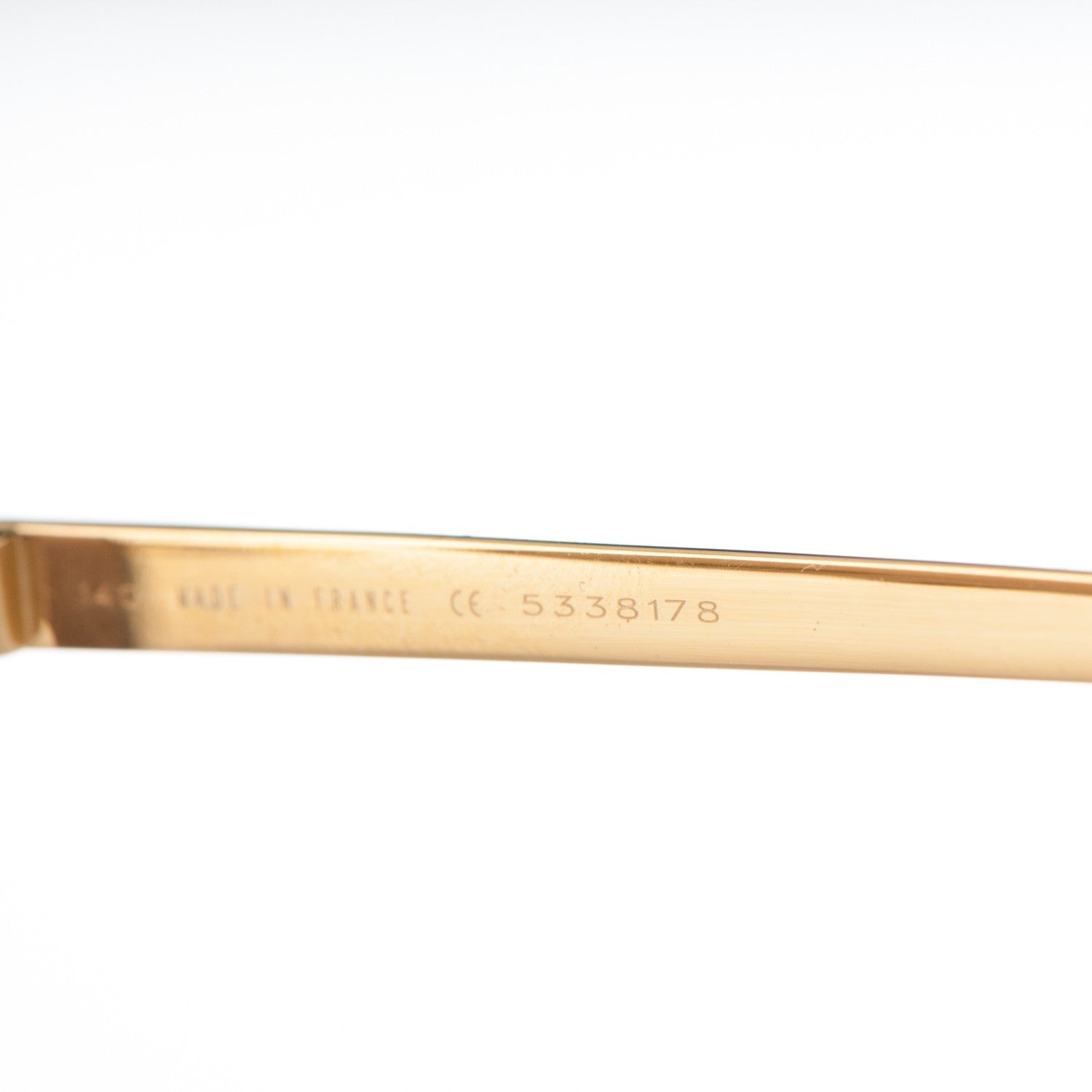 Cartier Santos Dumont Vendome Aviator Sunglasses T8200747 Gold 5 of 8