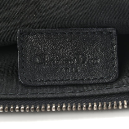 Christian Dior Monogram Mini Saddle Pochette Black 5 of 12