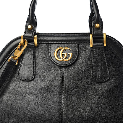 Gucci Calfskin Medium Re(Belle) Top Handle Bag Black 9 of 9