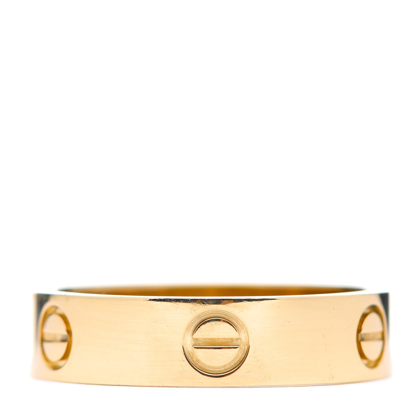 18K Yellow Gold 5.5mm LOVE Ring 64 10.75