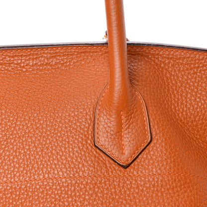 Hermes Taurillon Clemence JPG Birkin 42 Orange 10 of 38