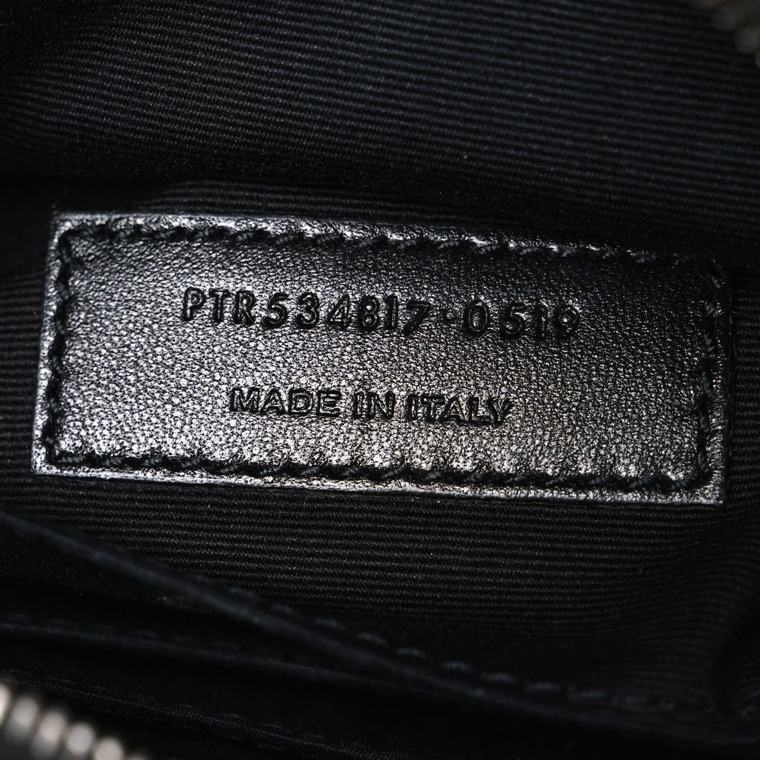 Saint Laurent Calfskin Matelasse Monogram Lou Belt Bag Black 6 of 9