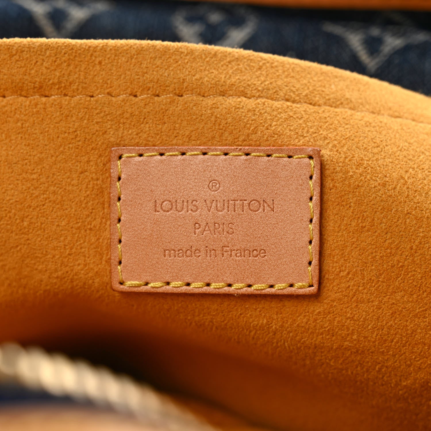 Louis Vuitton Denim Raye Cabas GM 5 of 12