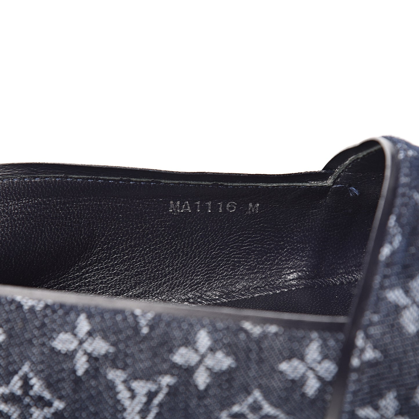 Monogram Denim Waterfall Espadrille 41 Marine
