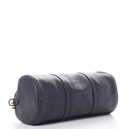 Mansur Gavriel Pebbled Lambskin Mini Duffel Bag Blu 3 of 8
