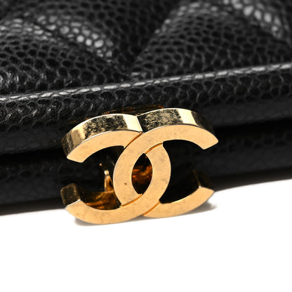 Chanel Caviar Quilted Timeless Clutch Black 11 of 12