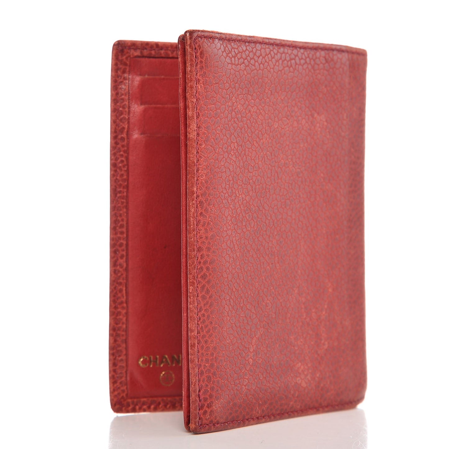 Caviar Timeless CC Card Holder Wallet Red