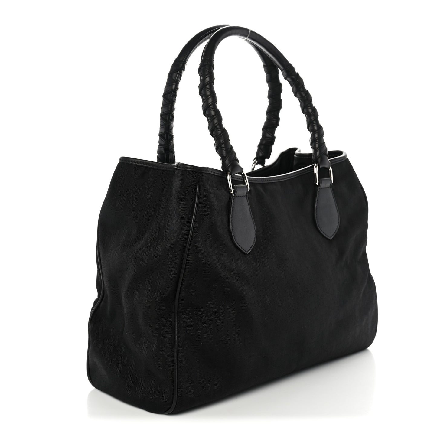 Nylon Monogram Small Lovely Tote Black