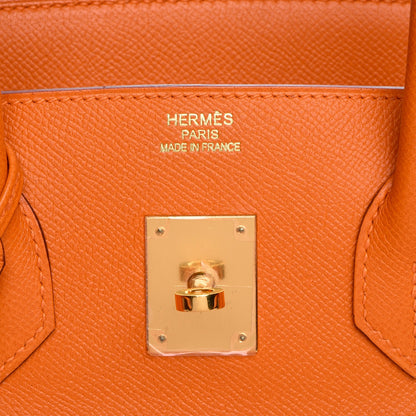 Hermes Epsom Birkin 35 Orange 15 of 30