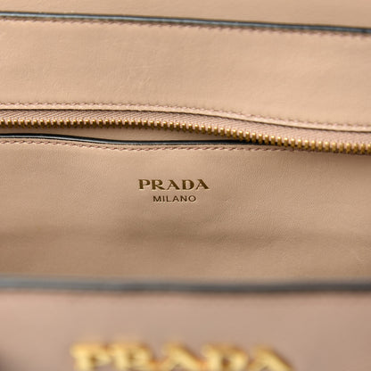Prada Saffiano Soft Calfskin Large Zippered Tote Cammeo 8 of 10
