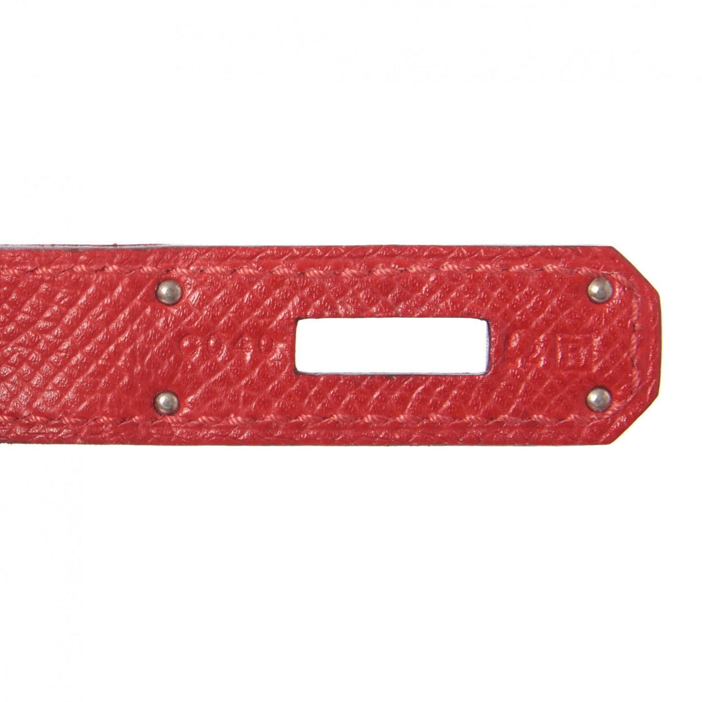 Epsom Birkin 30 Rouge Casaque