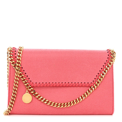 Stella McCartney Shaggy Deer Mini Falabella Crossbody Bag Bright Pink 3 of 11
