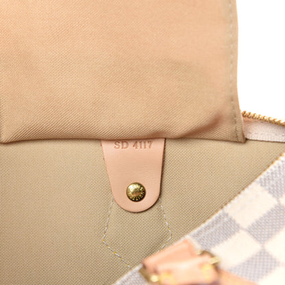Louis Vuitton Damier Azur Speedy Bandouliere 30 12 of 13