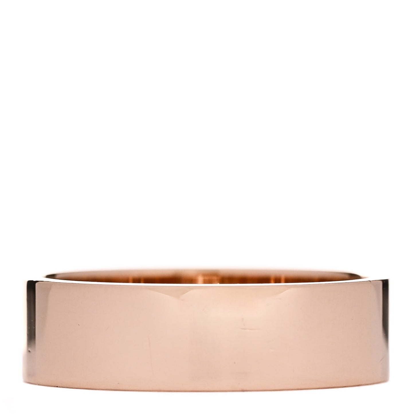 18K Rose Gold Diamond PM H D'Ancre Ring 54 7