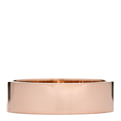 Hermes 18K Rose Gold Diamond PM H D'Ancre Ring 54 7 3 of 5