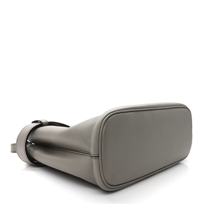 Prada Soft Grained Calfskin Vitello Small Buckle Bag Argilla 3 of 10