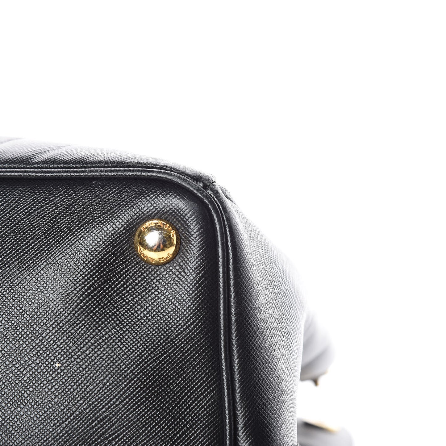 Saffiano Lux Large Tote Black
