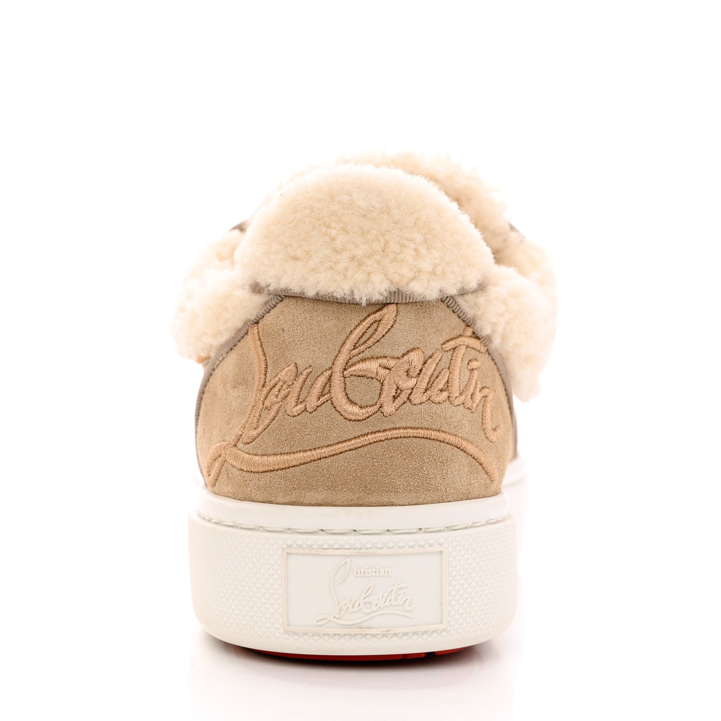 Suede Shearling Fun Vierissima Flat Sneakers 38 Atlas