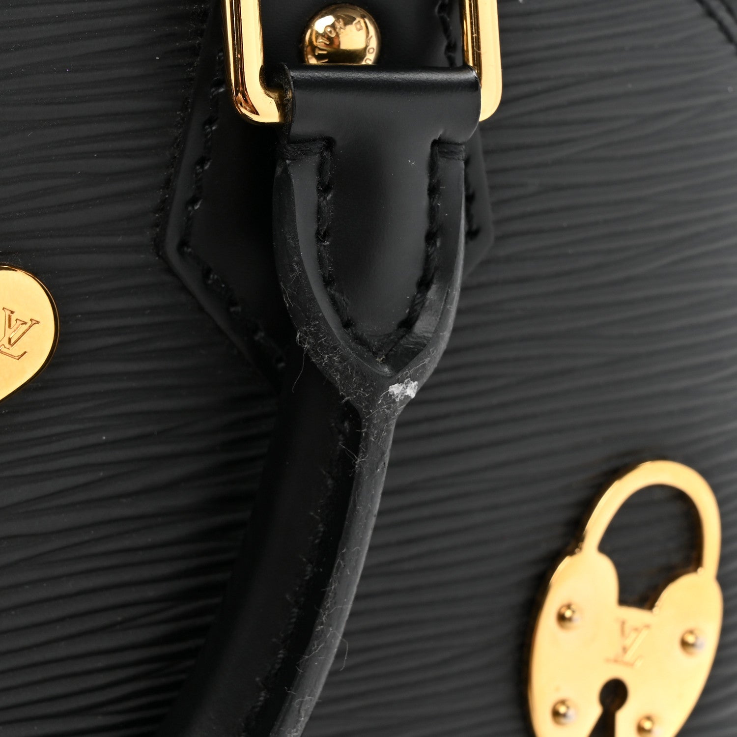 Louis Vuitton Epi Love Lock Alma BB Black 12 of 12