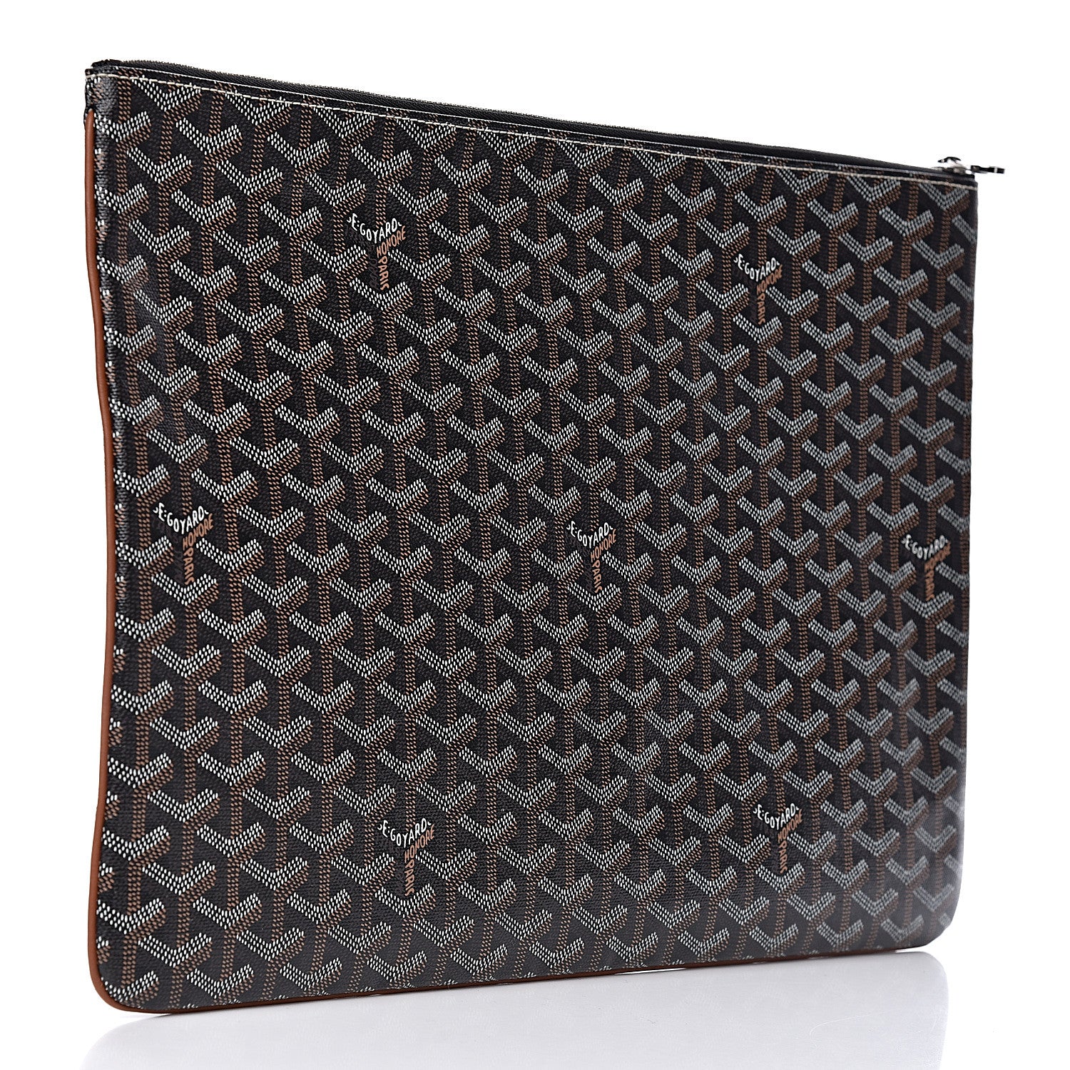 Goyard Goyardine Senat Pochette GM Black 3 of 7