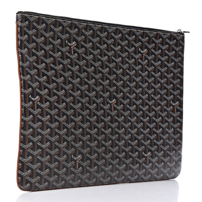Goyard Goyardine Senat Pochette GM Black 3 of 7