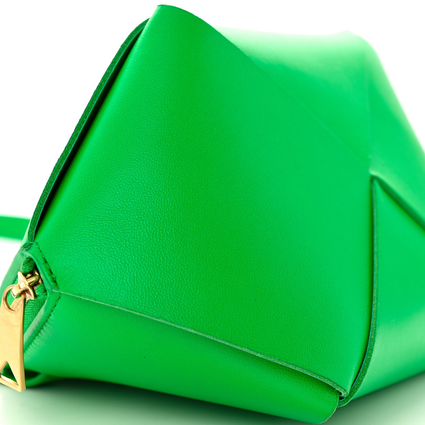 Nappa Intrecciato Mini Origami Crossbody Parakeet