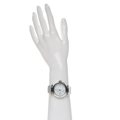 Cartier Stainless Steel 35mm Pasha C Automatic Watch 2 of 7