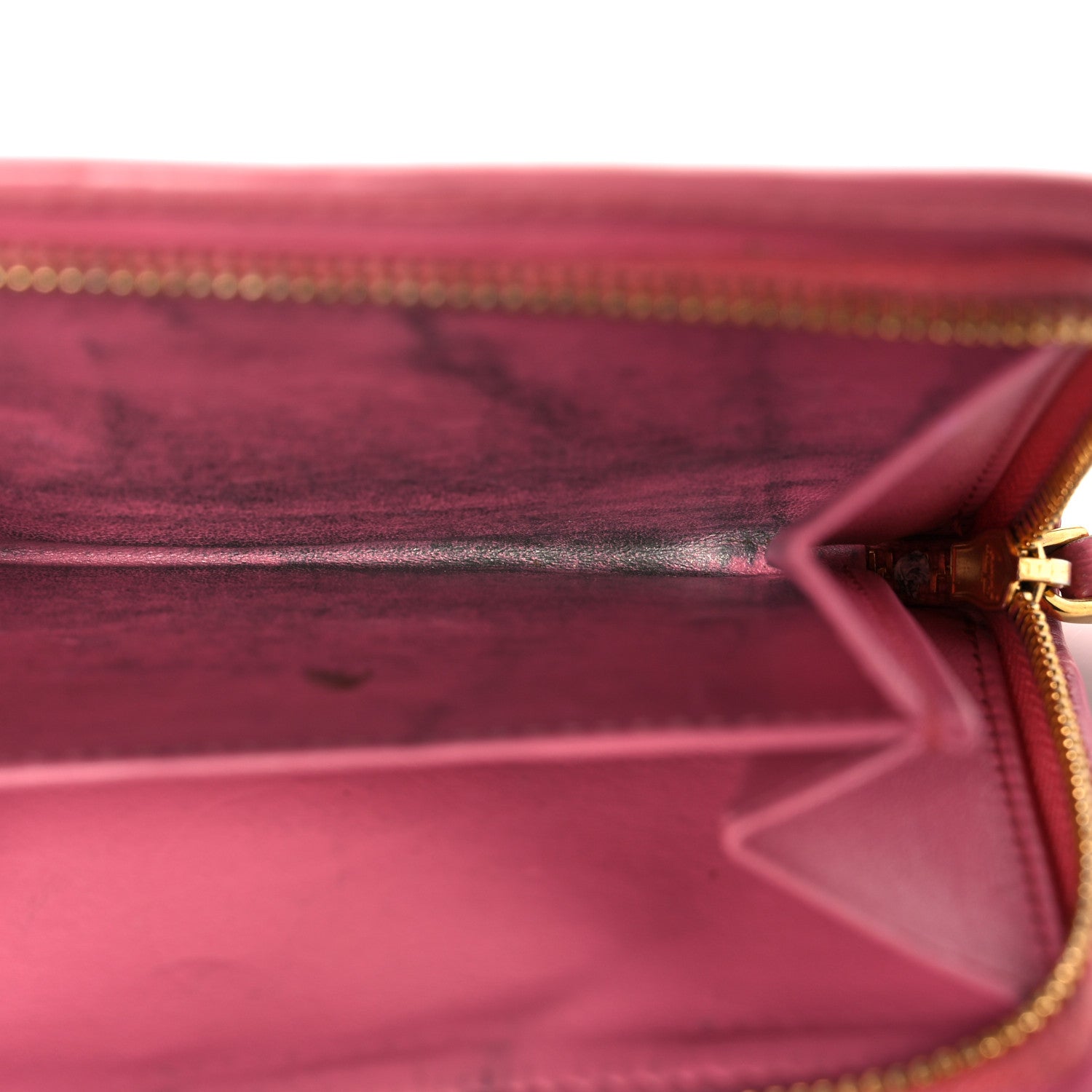 Prada Vitello Move Compact Wallet Geranio 17 of 19