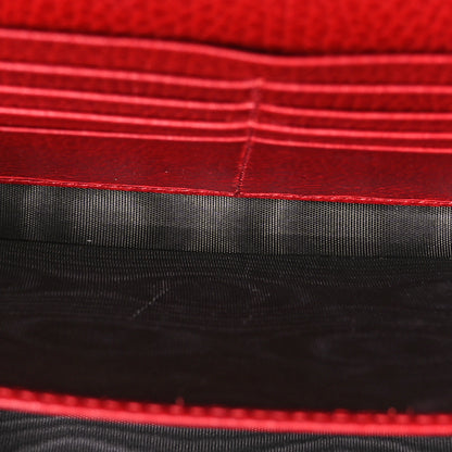 Gucci Calfskin Mini Dionysus Chain Wallet Hibiscus Red 5 of 12