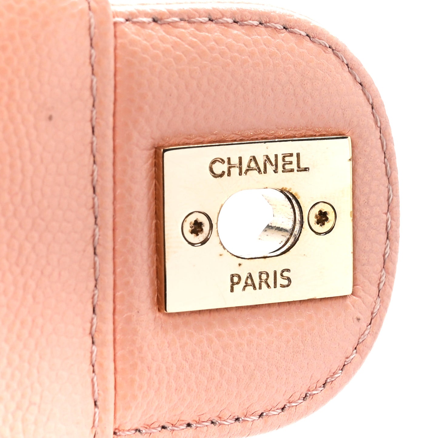 Caviar Quilted Large Like A Wallet Flap Coral