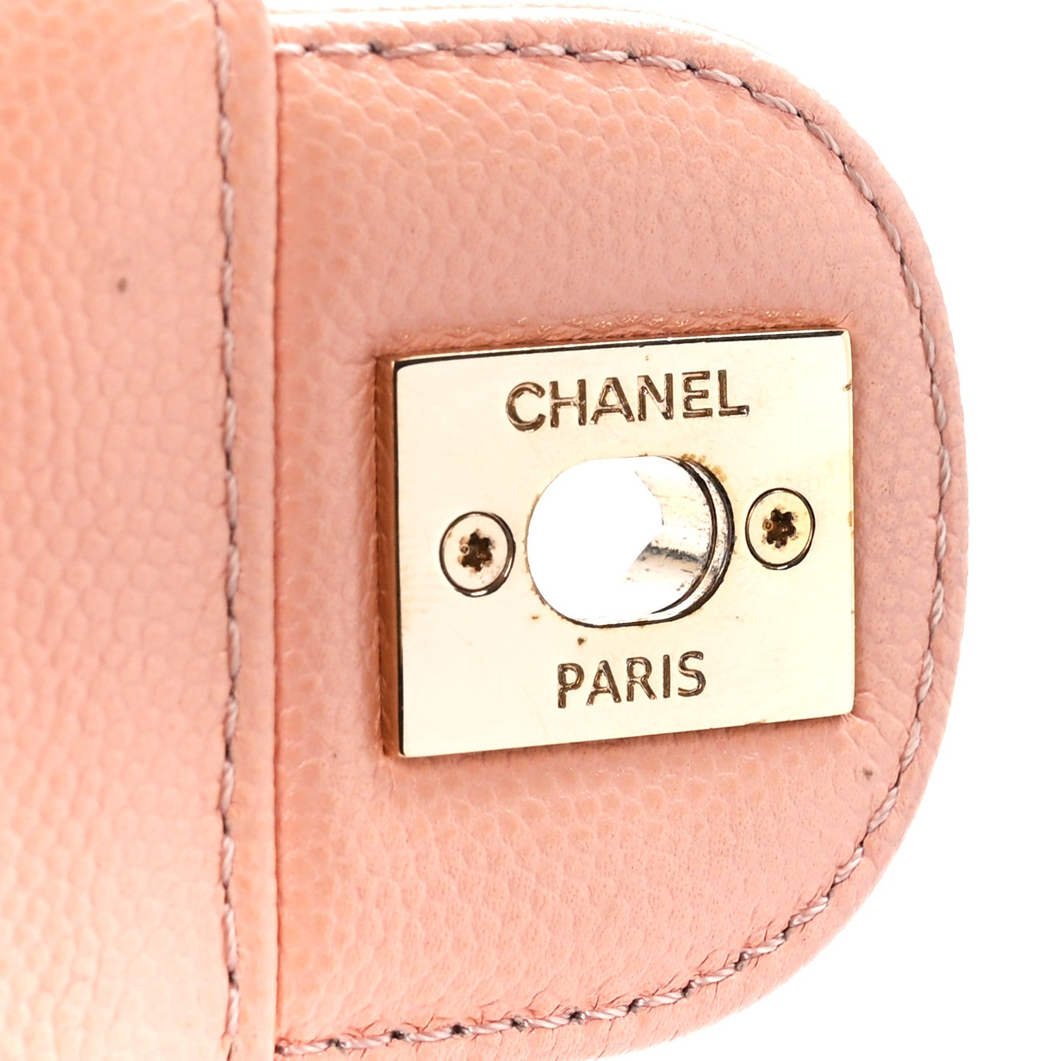 Chanel Caviar Quilted Large Like A Wallet Flap Coral 8 of 12