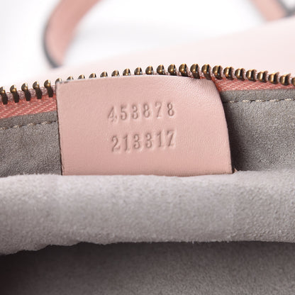 Gucci Calfskin Matelasse Small GG Marmont Double Zip Shoulder Bag Perfect Pink 7 of 10