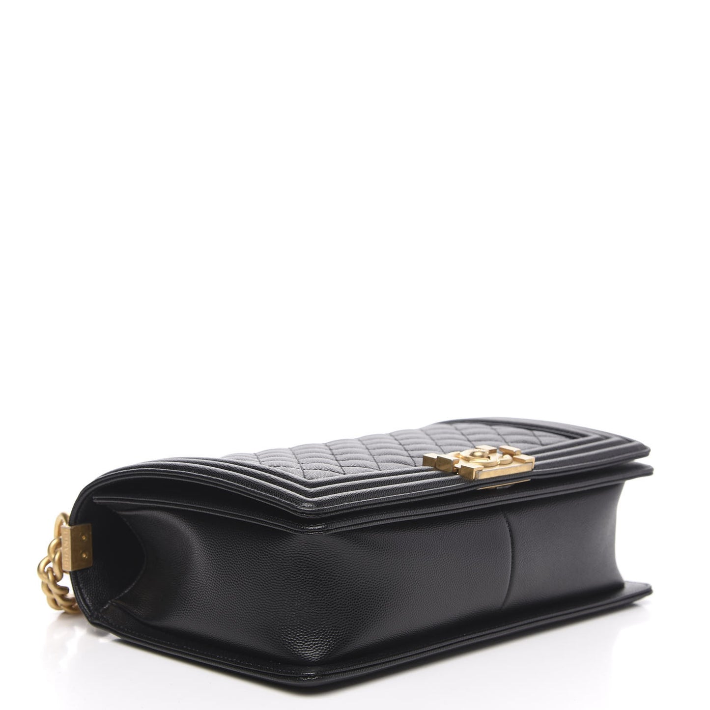Caviar Quilted New Medium Boy Flap Black
