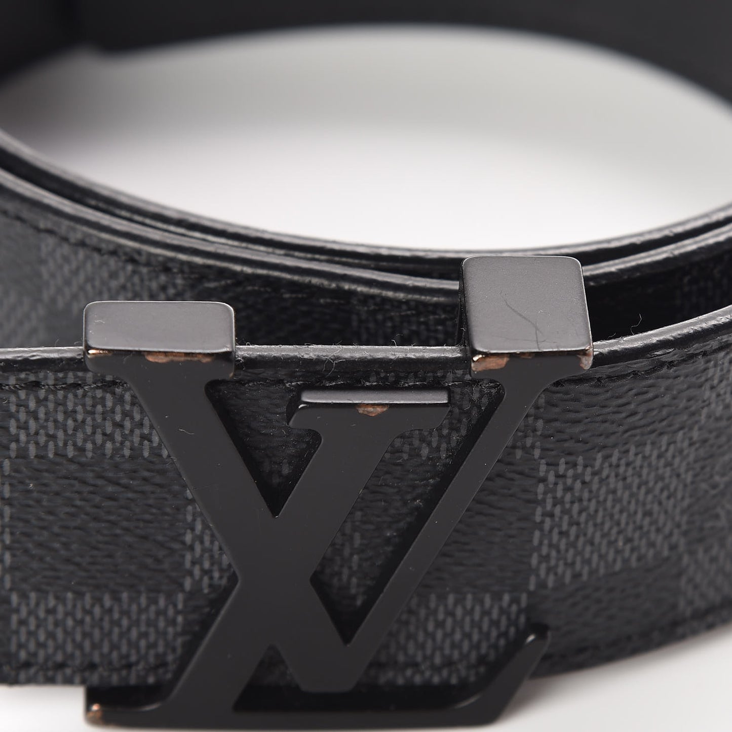 Damier Graphite LV Initiales Belt 85 34
