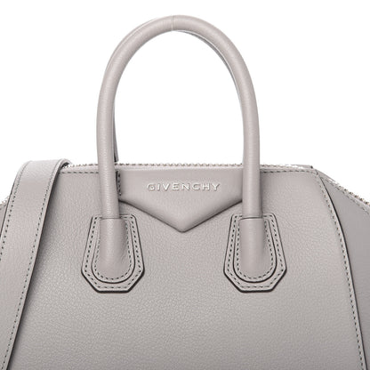 Givenchy Sugar Goatskin Mini Antigona Pearl Grey 10 of 10