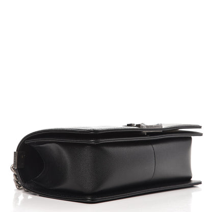Chanel Caviar Quilted Medium Boy Flap Black 5 of 9