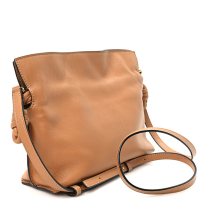 Loewe Calfskin Mini Flamenco Knot Clutch Warm Desert 2 of 10