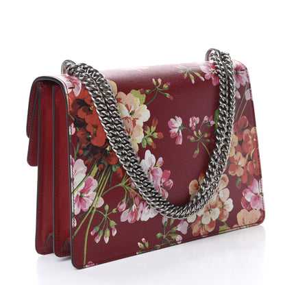 Gucci Calfskin Blooms Print Medium Dionysus Shoulder Bag Romantic Cherry Multicolor 3 of 11